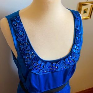 BCBG Jeweled Collar Dress